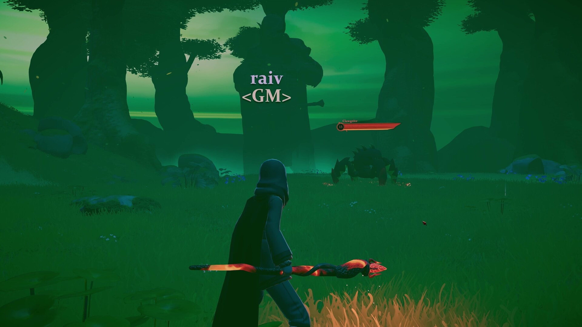Mistwilds mage character casting powerful spells in combat